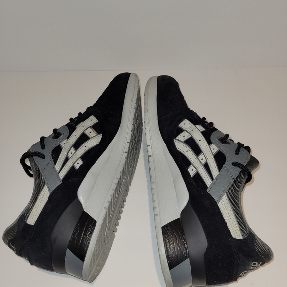 Asics Gel Lyte III - Black Suede - Size 10.5 - Picture 6 of 7